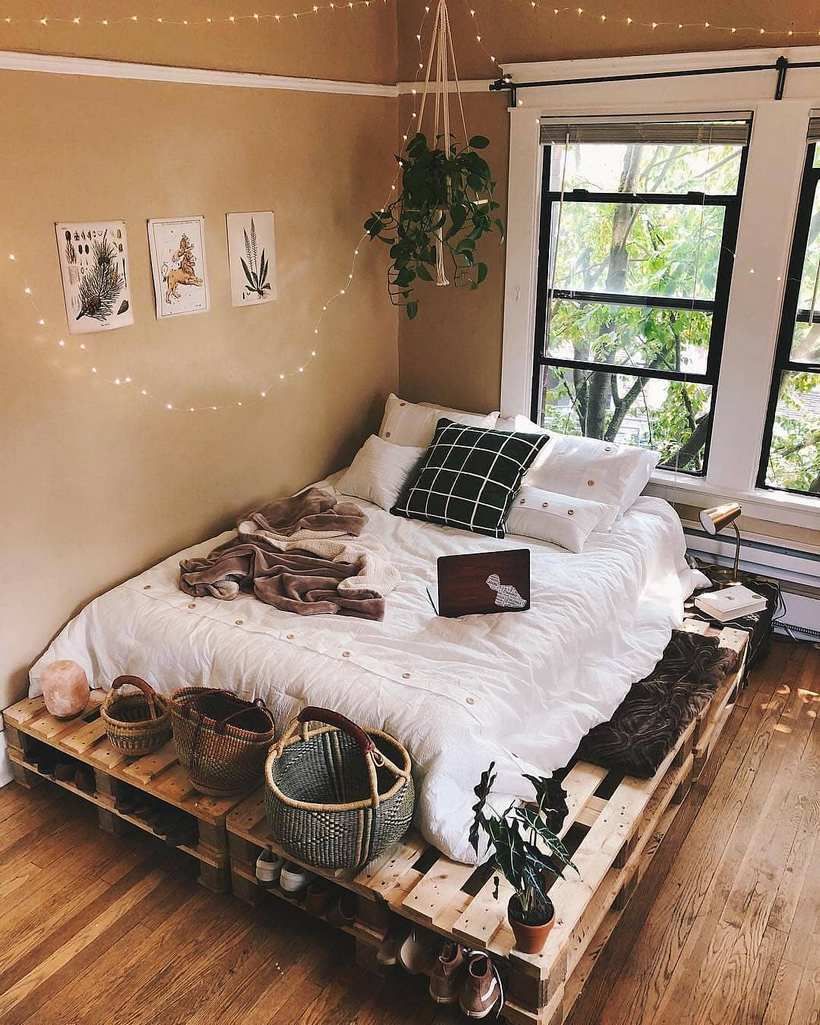 Decor phòng ngủ đẹp phong cách vintage