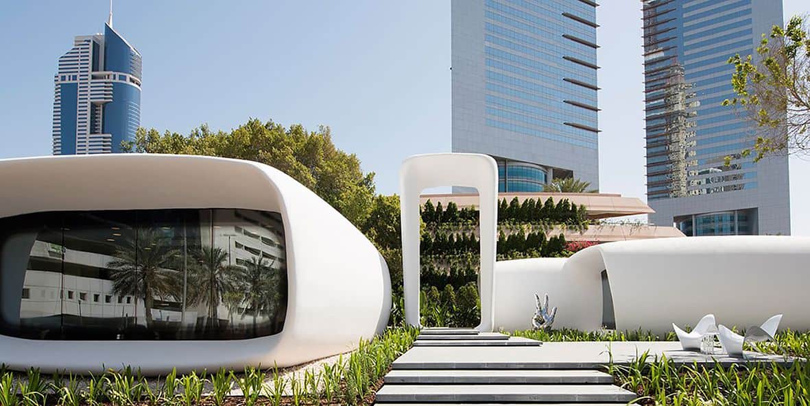 Tòa nhà in 3D bằng bê tông lớn nhất tại Dubai