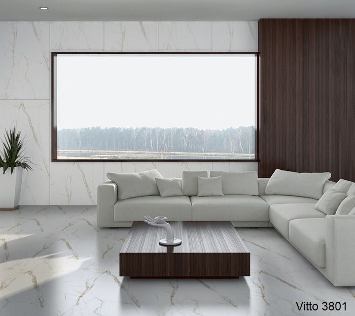 Vì sao cần phối màu gạch ốp tường phòng khách phù hợp?