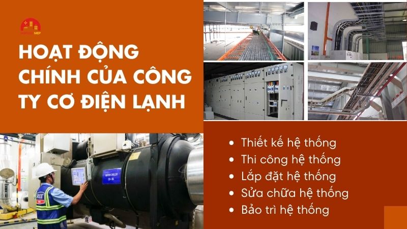 hoat dong cua ca cong ty co dien lanh